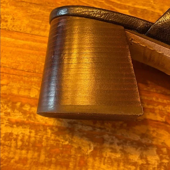 Tory Burch Black Perrine Mule (Women) Leather Slip-On Shoes - Picture 7 of 11